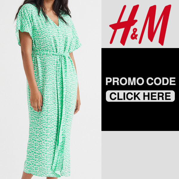 H&M Green Dress - H&M Promo code