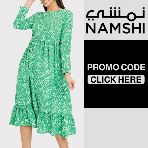 Styli ruffled dress at the best price with Namshi Promo code