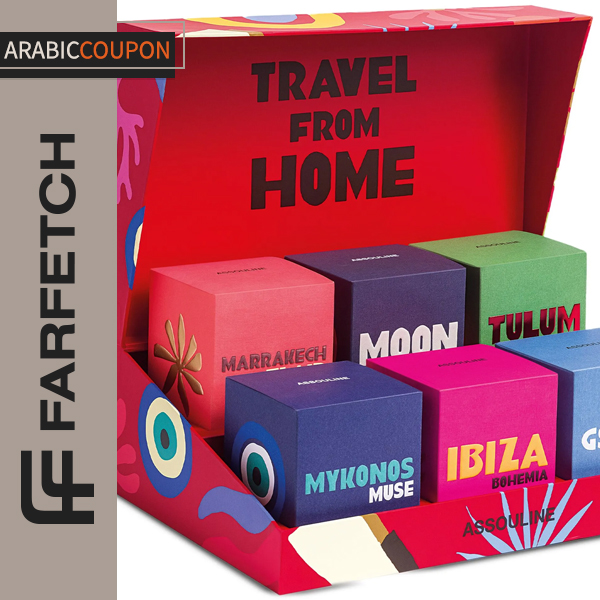 Travel from Home Candle Set