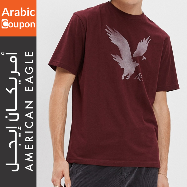 American Eagle T-shirt with brand print
