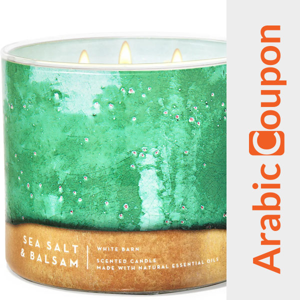 SEA SALT & BALSAM Candle - Best Bath & Body Works candles