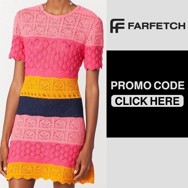 Carolina Herrera crochet dress - promo code farfetch