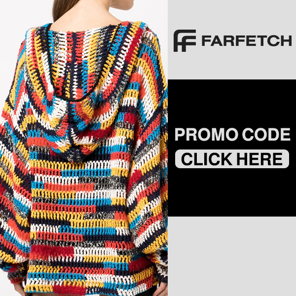 Monse multicolored crochet hoodie - Farfetch coupon