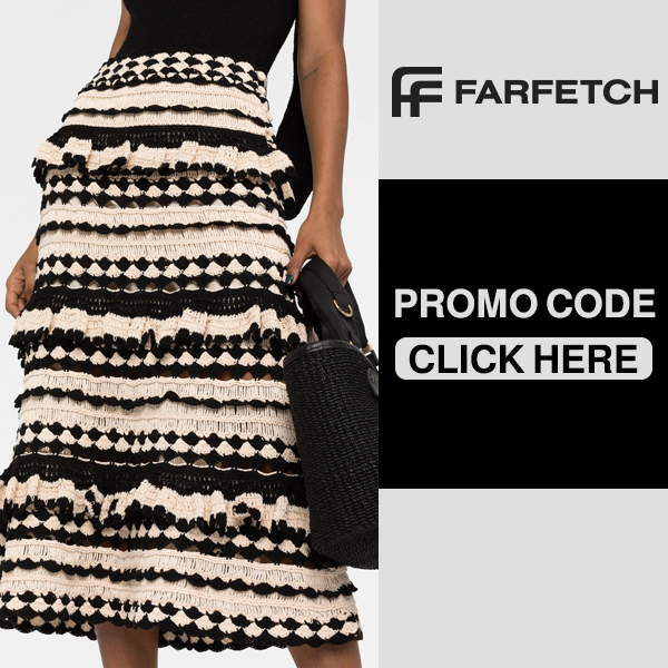 Zimmermann crochet midi skirt at the best price with Farfetch promo code