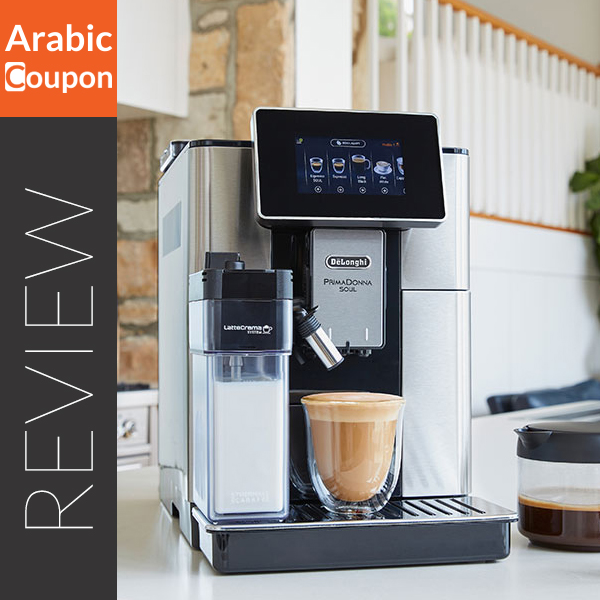 The best price and discount on the De'Longhi PrimaDonna Soul coffee machine