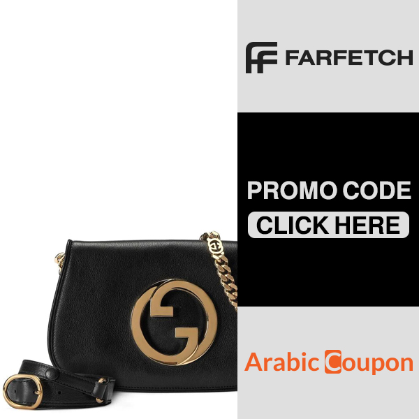 Gucci Blondie shoulder bag latest released with 20% off farfetch promo code