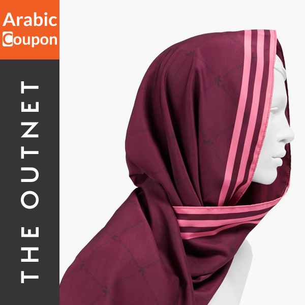 Adidas head scarf in a sporty style