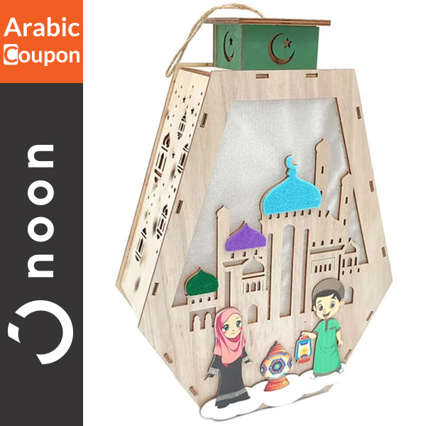 3d wooden children's lantern
