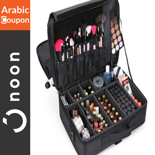 Professional makeup bag with 87% OFF - NOON coupon