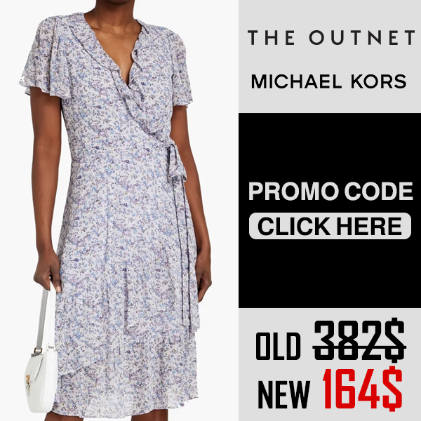 Michael Kors floral print dress from The Outnet
