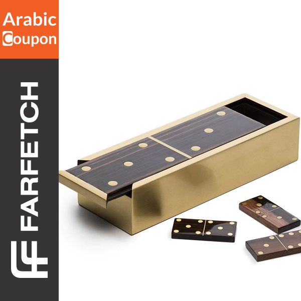L'Objet gold dominoes set with farfetch coupon code
