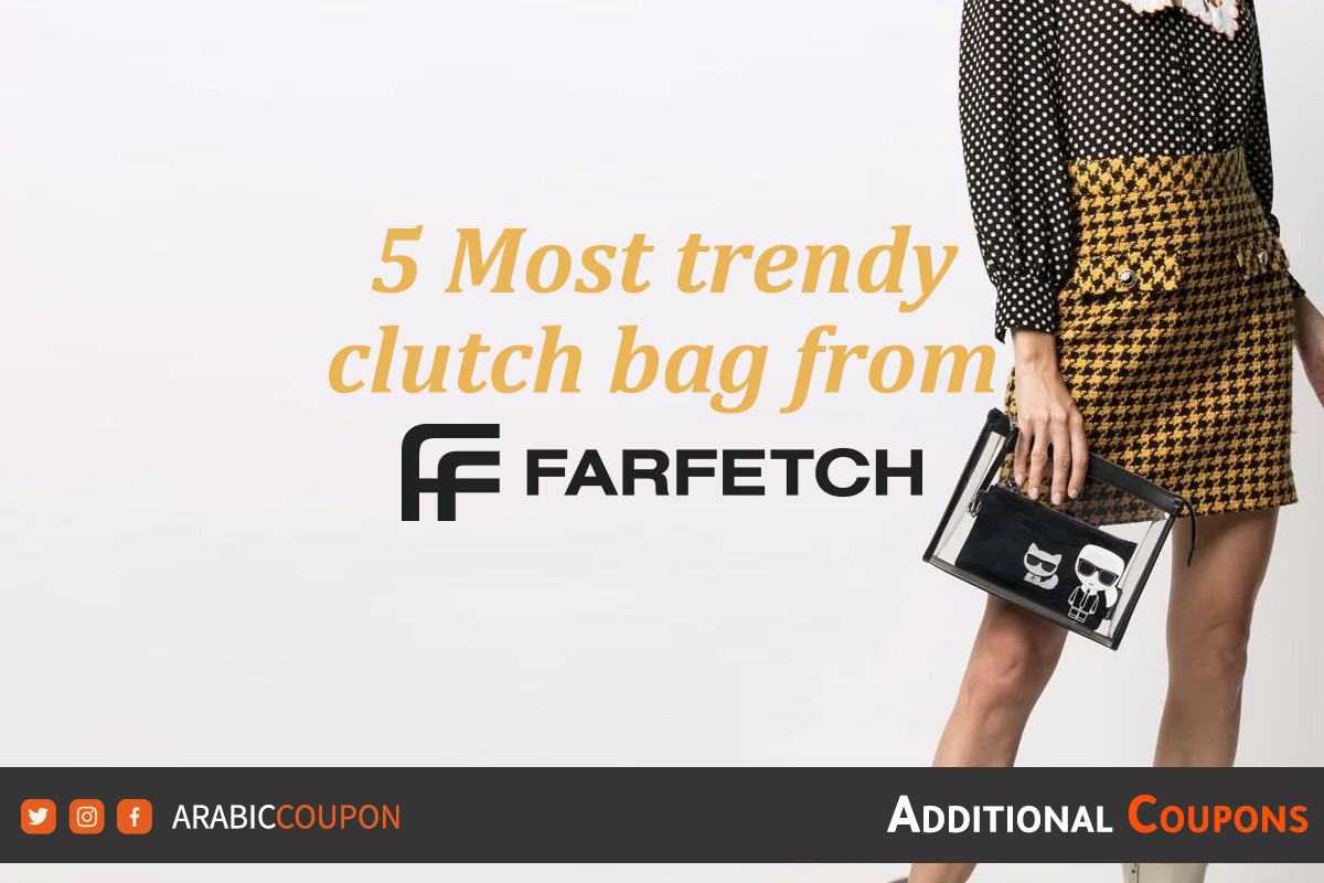 The most trendy designs of clutch bags from Farfetch at the lowest