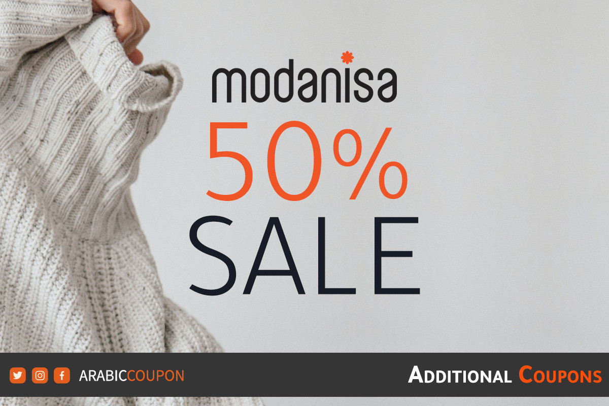 Modanisa Egypt discounts up to 50 with Modanisa coupon "ARBD78"