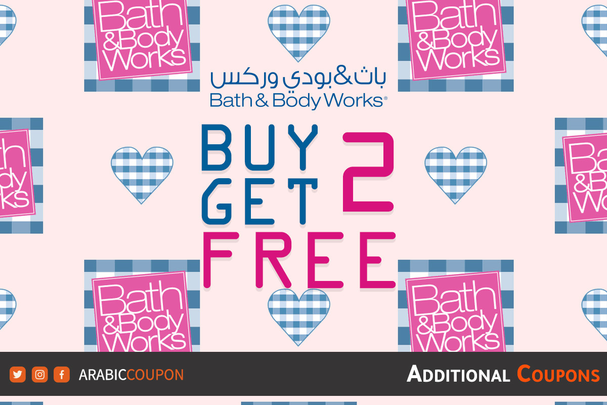 Shop more with buy 2 get 2 FREE deals from Bath and Body Works Egypt