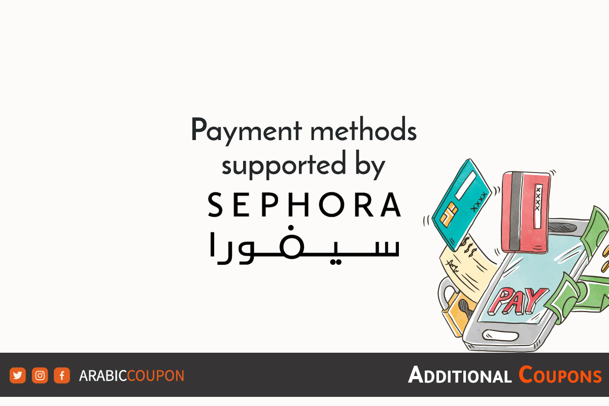 What are the payment methods from Sephora Egypt when shopping online