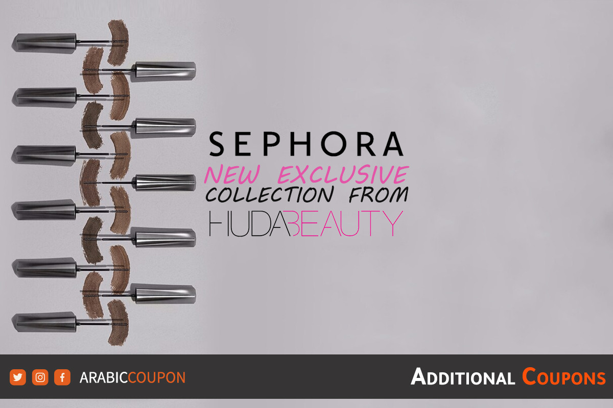Discover the new and exclusive Huda Beauty collection from Sephora Egypt