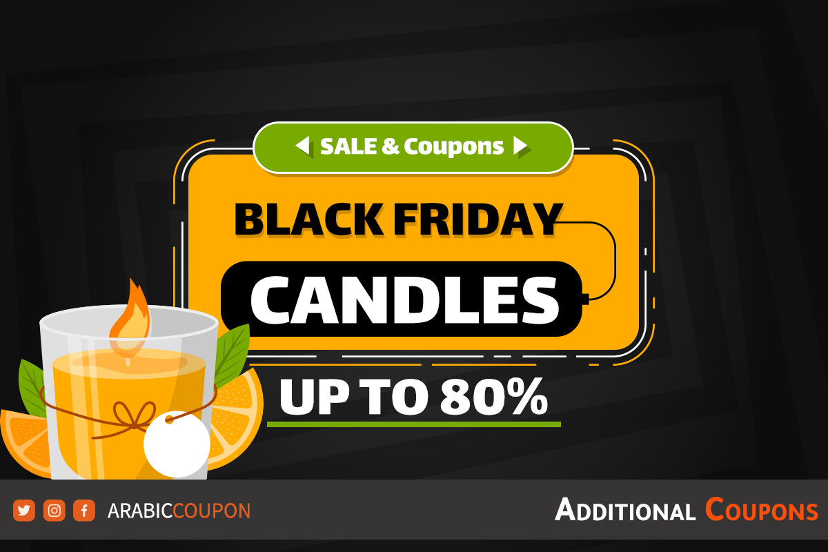 Black Friday offers on candles with promo codes