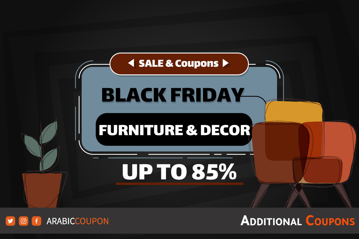 Black Friday Sale & coupons on decor and furniture 2024