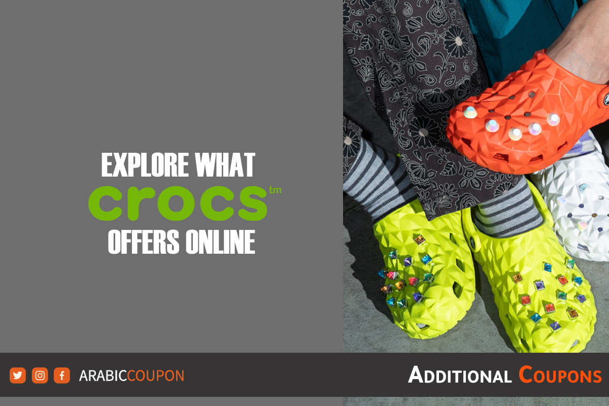 Crocs offers and 2024 collections with Crocs promo code