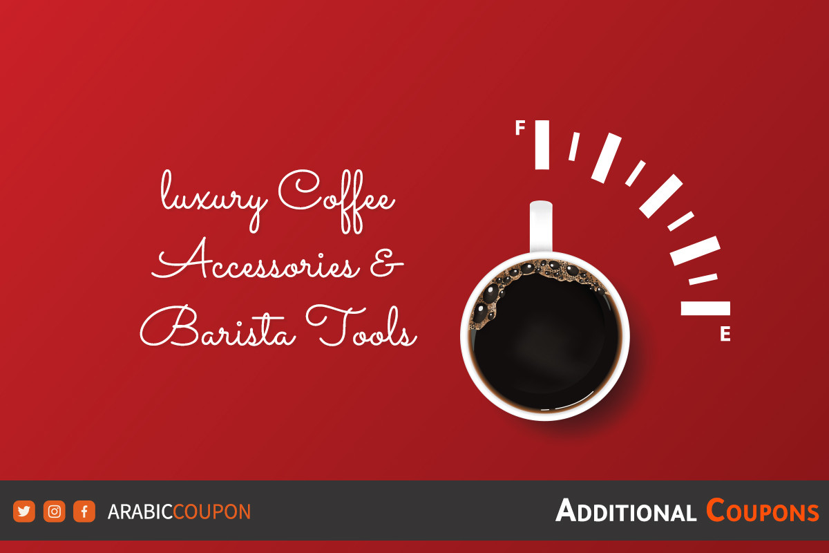 Modern and luxurious barista tools at a 50% discount